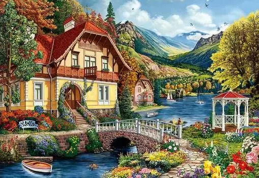 Алмазная вышивка «Тихое место»