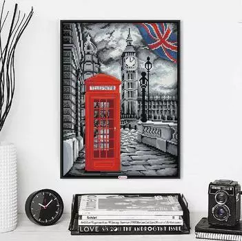 Алмазная вышивка «В Лондоне»