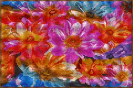 Алмазная вышивка «Вальс цветов»