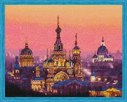 Алмазная вышивка «Вечерний Петербург»
