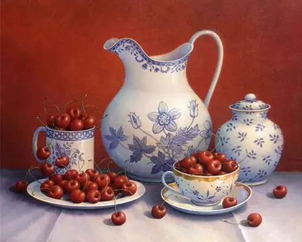 Алмазная вышивка «Вишневый урожай»