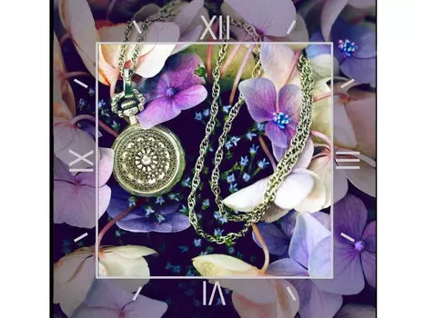 Алмазные часы «Время цветов»