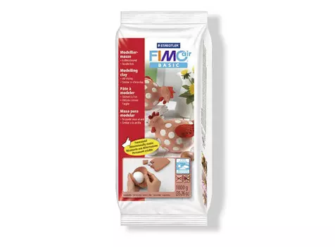 Cамозатвердевающая полимерная глина FIMOair Basic 76 (терракота) 1000 г