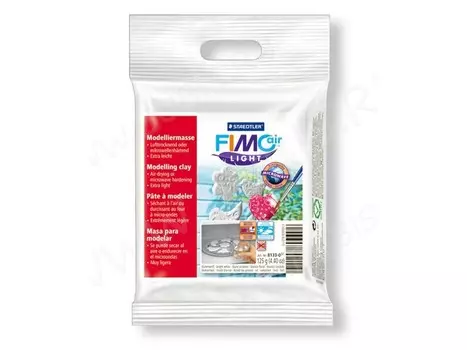 Cамозатвердевающая полимерная глина FIMOair light 0 (белый) 125 г