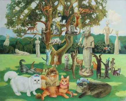 Деревянные пазлы DAVICI «А котам всё масленница»