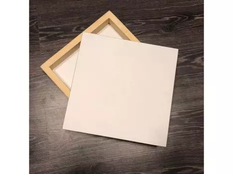 Двусторонняя основа для картины, Artboard на подрамнике 40х40х4,5 см, ResinArt