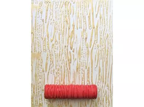 Фактурный валик «Дерево» (с ручкой)