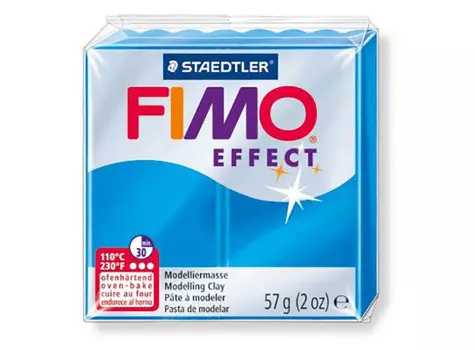 FIMO Effect 374 (полупрозрачный синий)