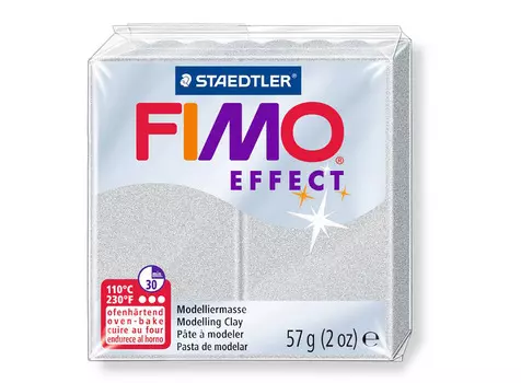 FIMO Effect 81 (серебряный металлик)