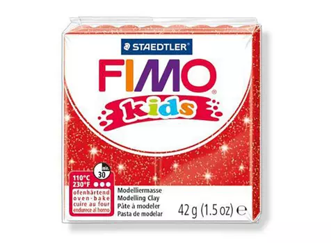 FIMO Kids 212 (блестящий красный)