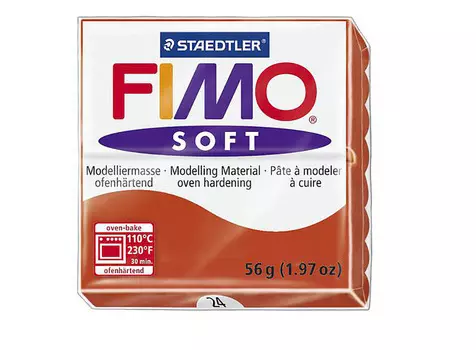 FIMO Soft 24 (индийский красный)