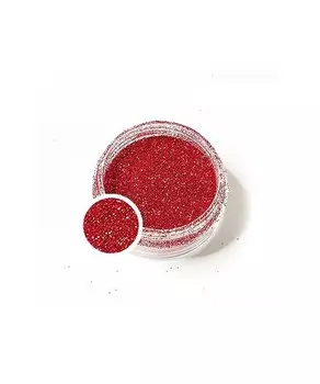Глиттер красный 10 г, Artline Poly Glitter