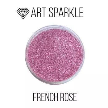 Глиттер мелкий French Rose, 50 г, Craftsmen.store