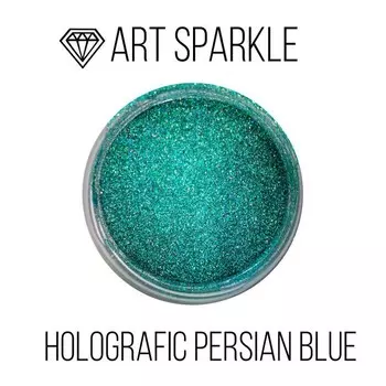 Глиттер мелкий Holografic Persian Blue, 50 г, Craftsmen.store