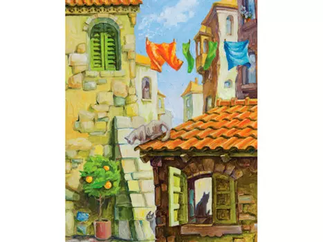 Холст «Коты»