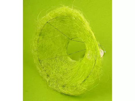 Каркас для букета Сизаль, d 20 см, зеленый, Blumentag