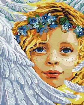 Картина по номерам «Ангел»