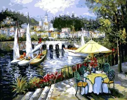 Картина по номерам «Ароматный бриз»