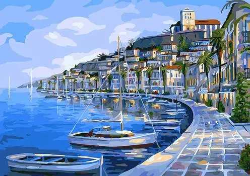 Картина по номерам «Бухта покоя»