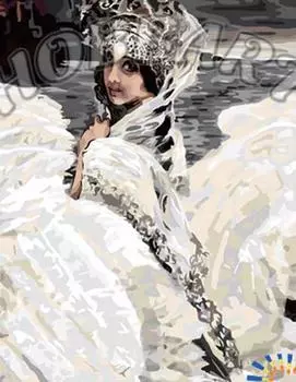 Картина по номерам «Царевна Лебедь»