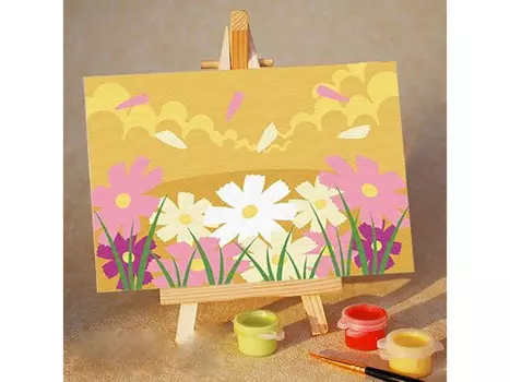 Картина по номерам «Цветочная поляна»