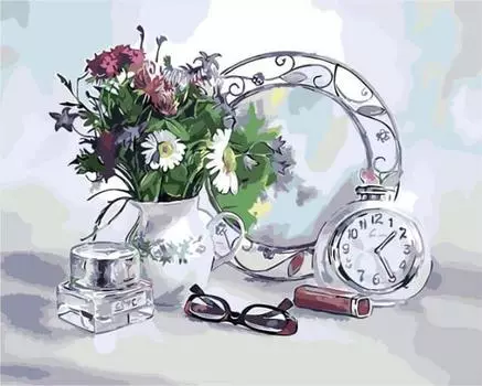 Картина по номерам «Цветочное настроение»