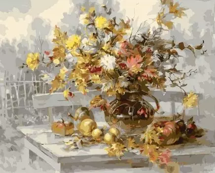 Картина по номерам «Дачная осень»