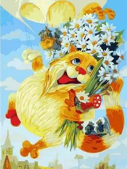 Картина по номерам «День Рождения»