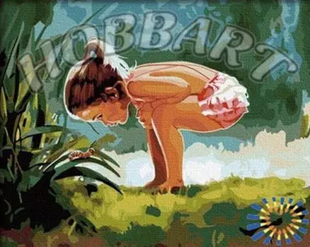 Картина по номерам «Детское любопытство»