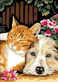 Картина по номерам «Дружба»