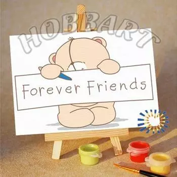 Картина по номерам «Дружба навсегда»