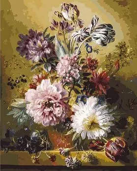 Картина по номерам «Фламандский букет»