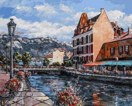 Картина по номерам «Франция. Анси»