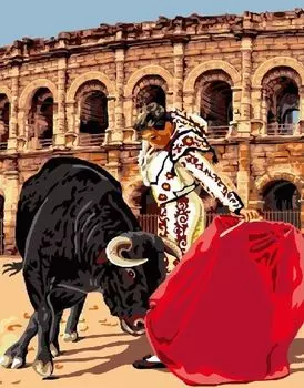 Картина по номерам «Испанский тореадор»