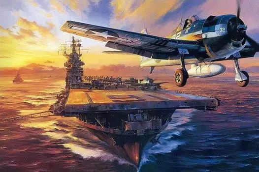 Картина по номерам «Истребитель»