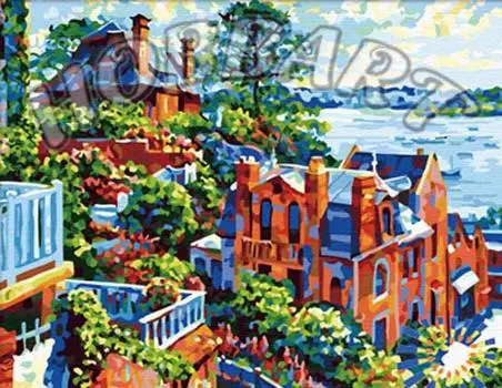 Картина по номерам «Июльское утро»