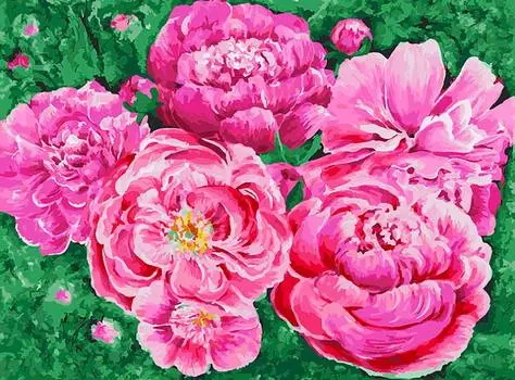 Картина по номерам «Июньское утро»