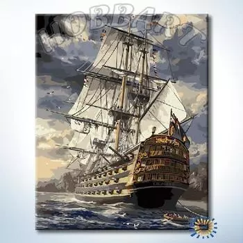 Картина по номерам «Экскалибур»