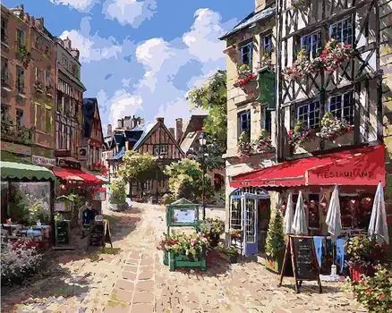 Картина по номерам «Кан, Франция»