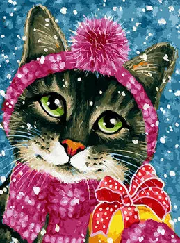 Картина по номерам «Канун Нового года»