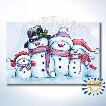 Картина по номерам «Крепкая семья»