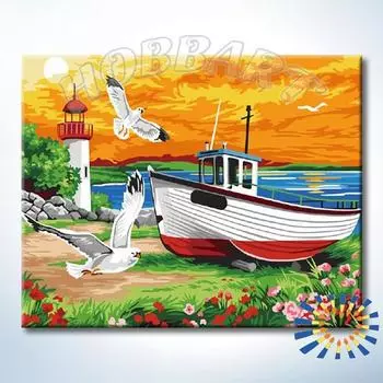 Картина по номерам «Крик чаек»