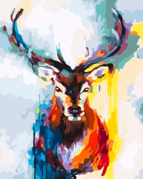 Картина по номерам «Лесное чудо»