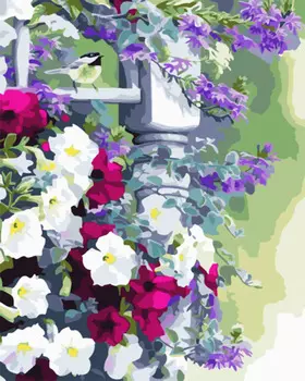 Картина по номерам «Летнее разнотравие»