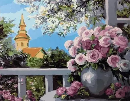 Картина по номерам «Летний букет»
