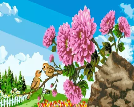 Картина по номерам «Летний день»