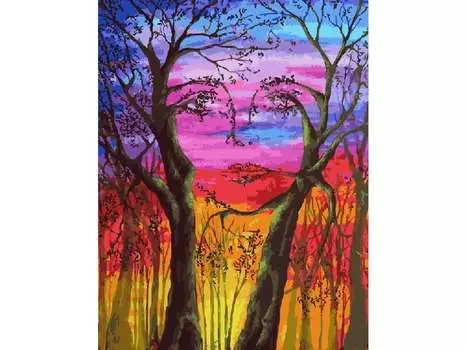 Картина по номерам «Лик природы»