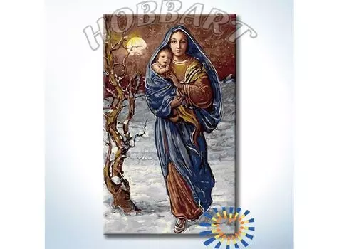 Картина по номерам «Мадонна с младенцем»