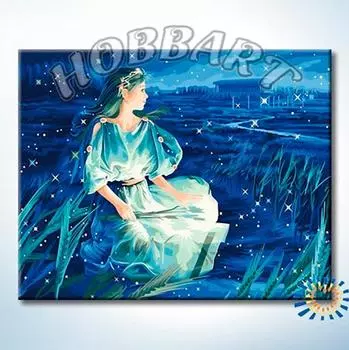 Картина по номерам «Магия знаков. Дева»