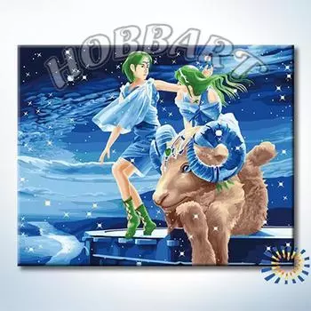 Картина по номерам «Магия знаков. Овен»